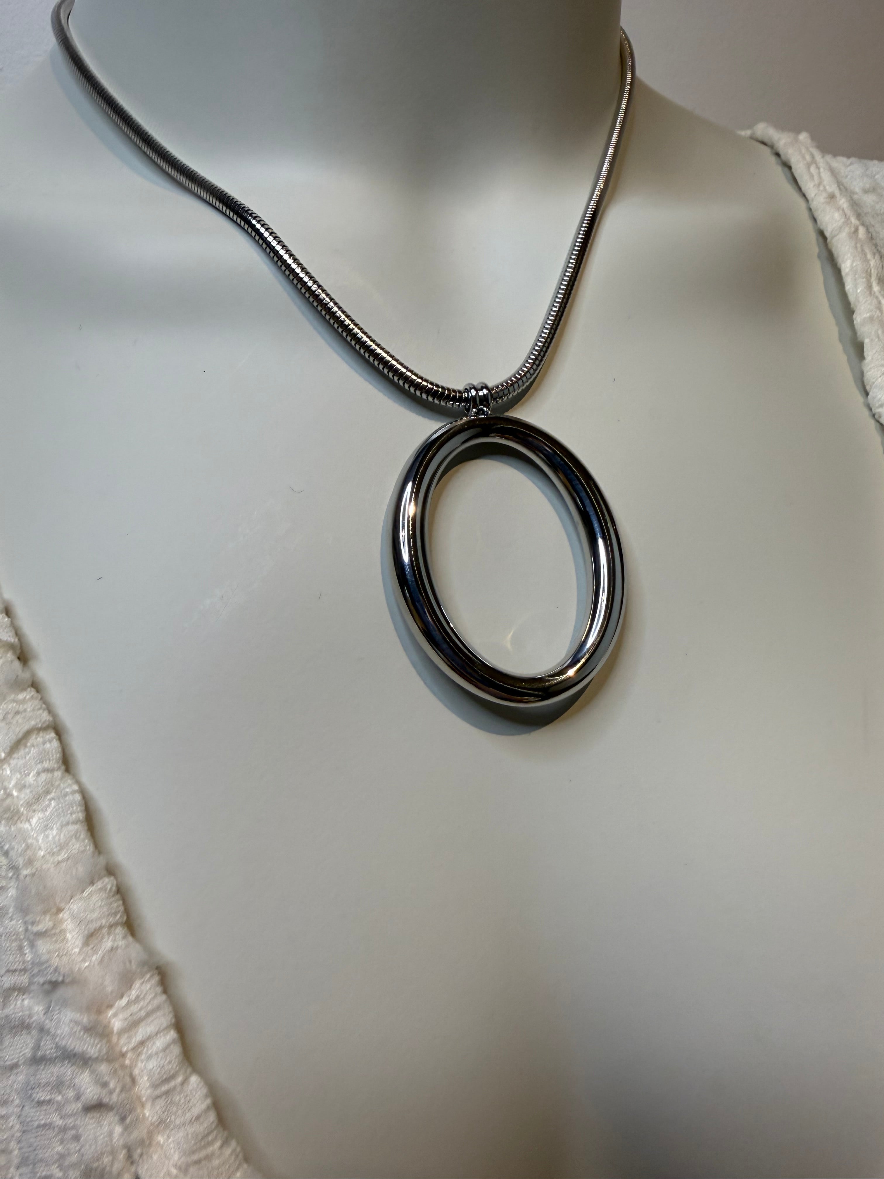 Collier ENOLA argenté