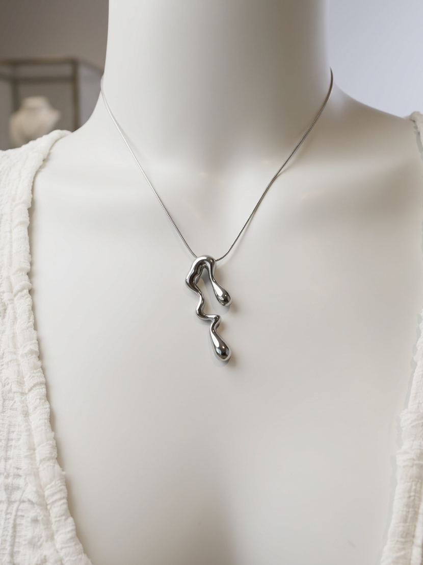 Collier AIMÉE argenté