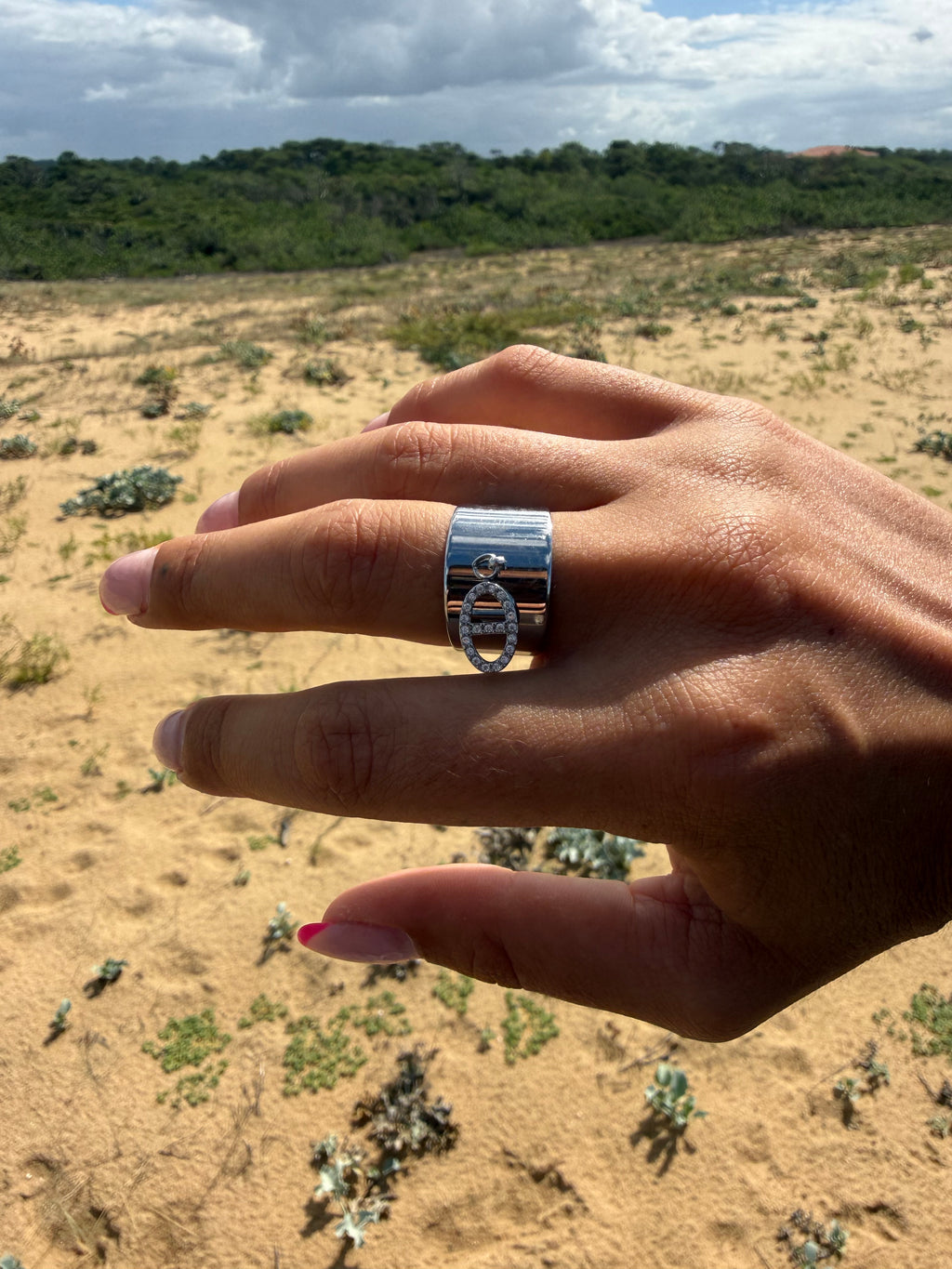 bague lola strass