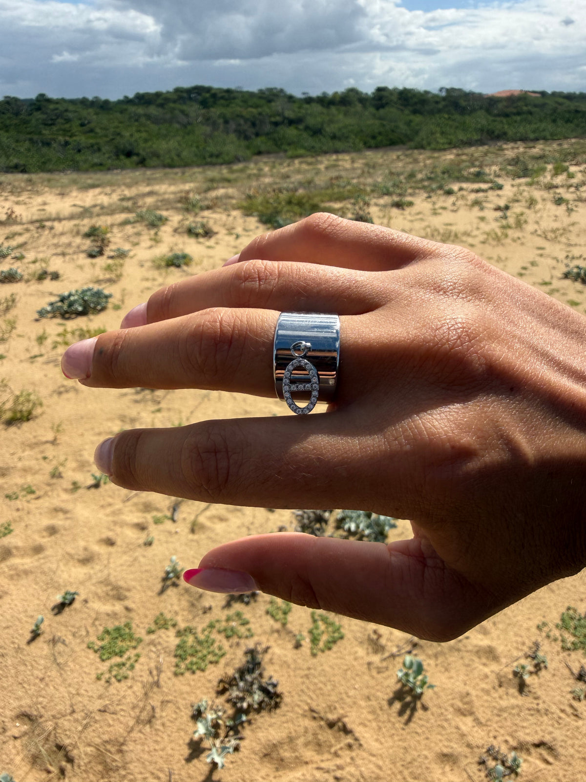 bague lola strass