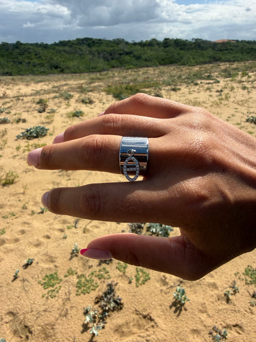 bague lola strass