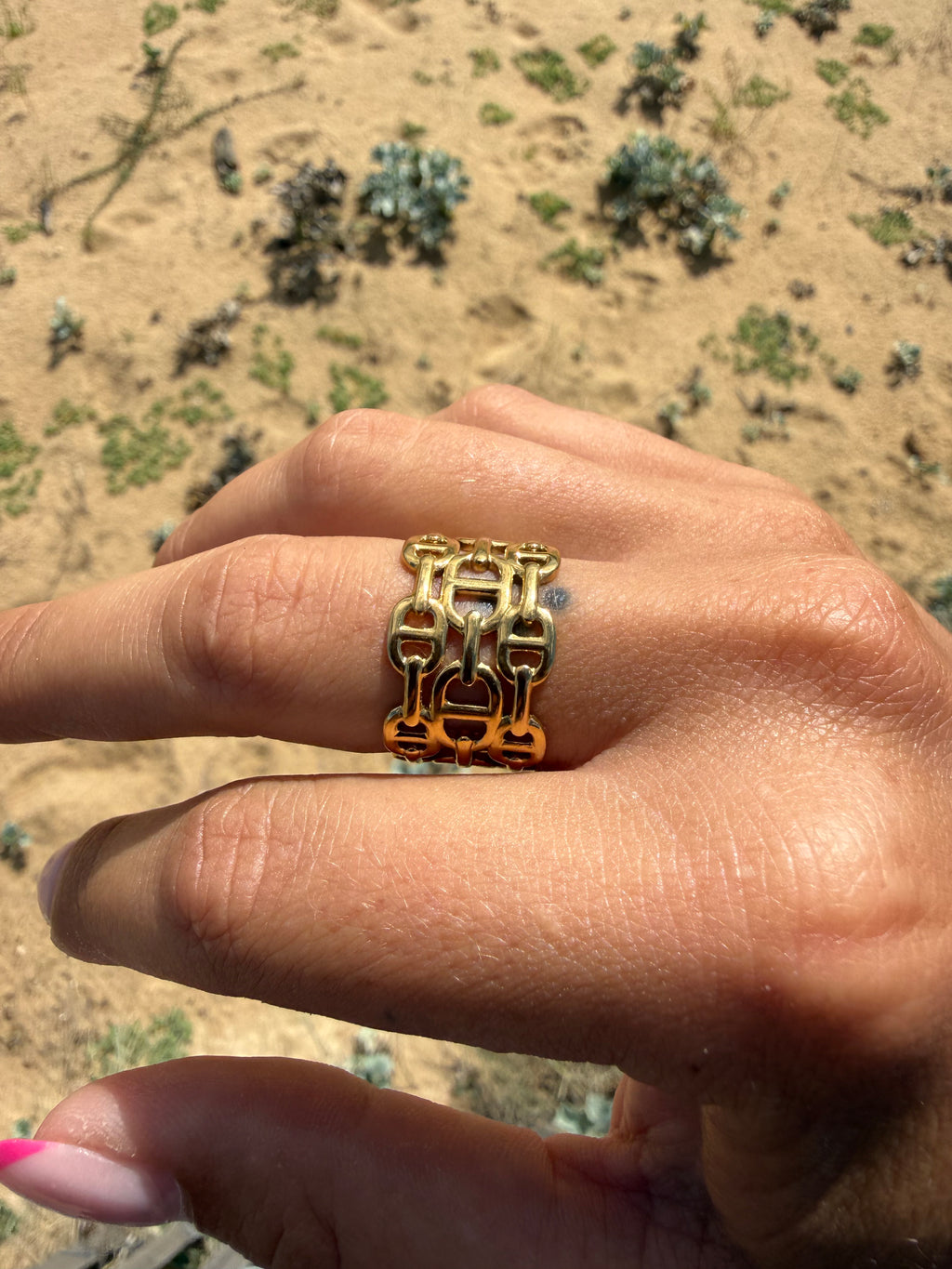 bague ninon doré