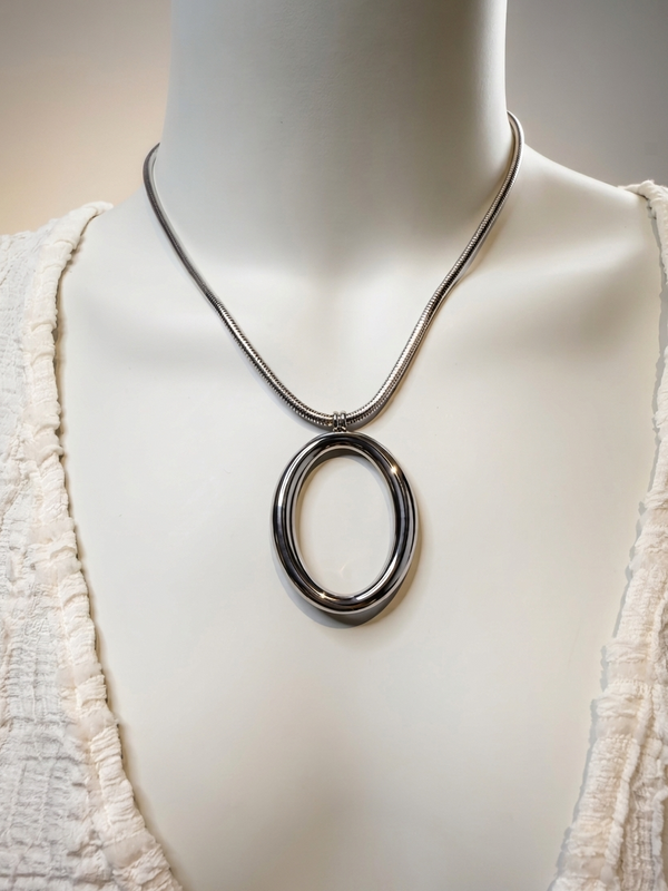 Collier ENOLA argenté