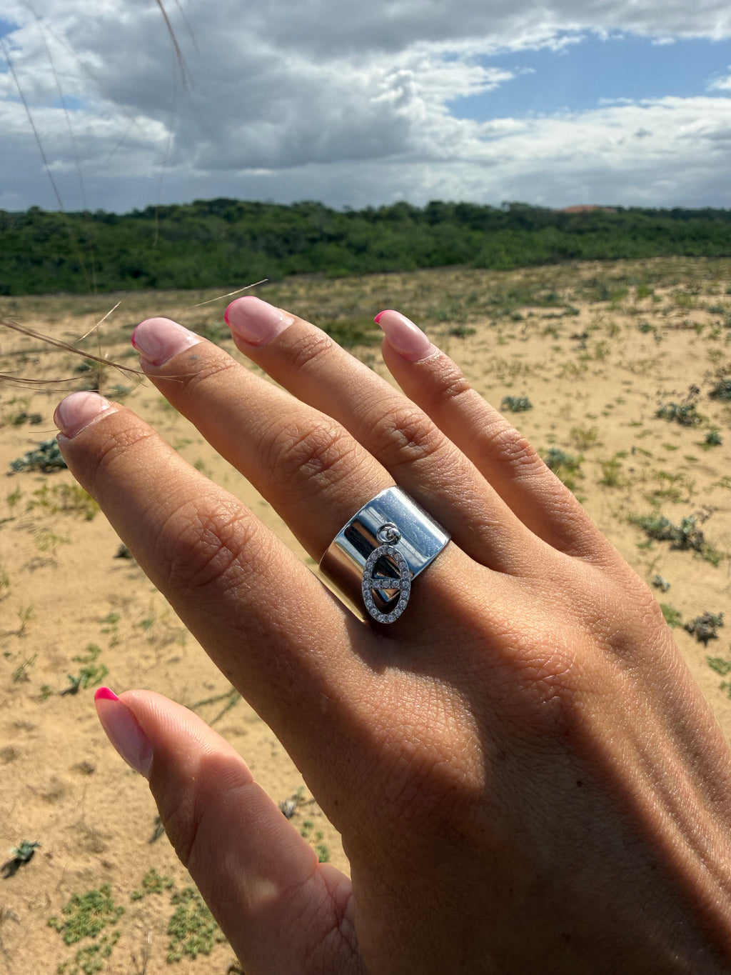 bague lola strass