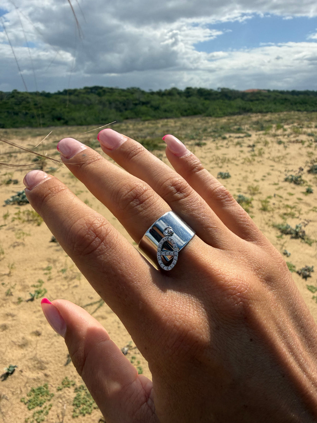 bague lola strass