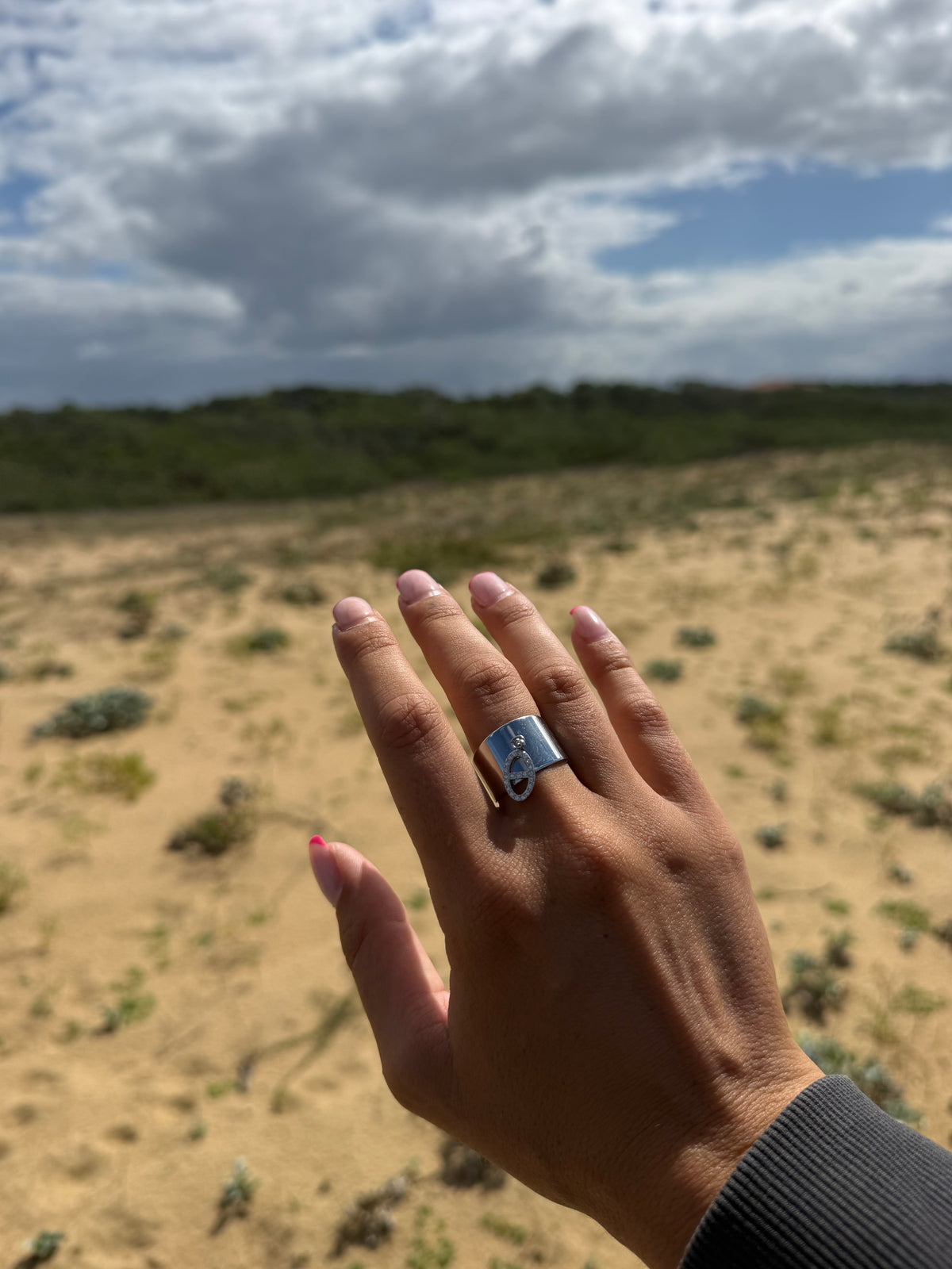 bague lola strass